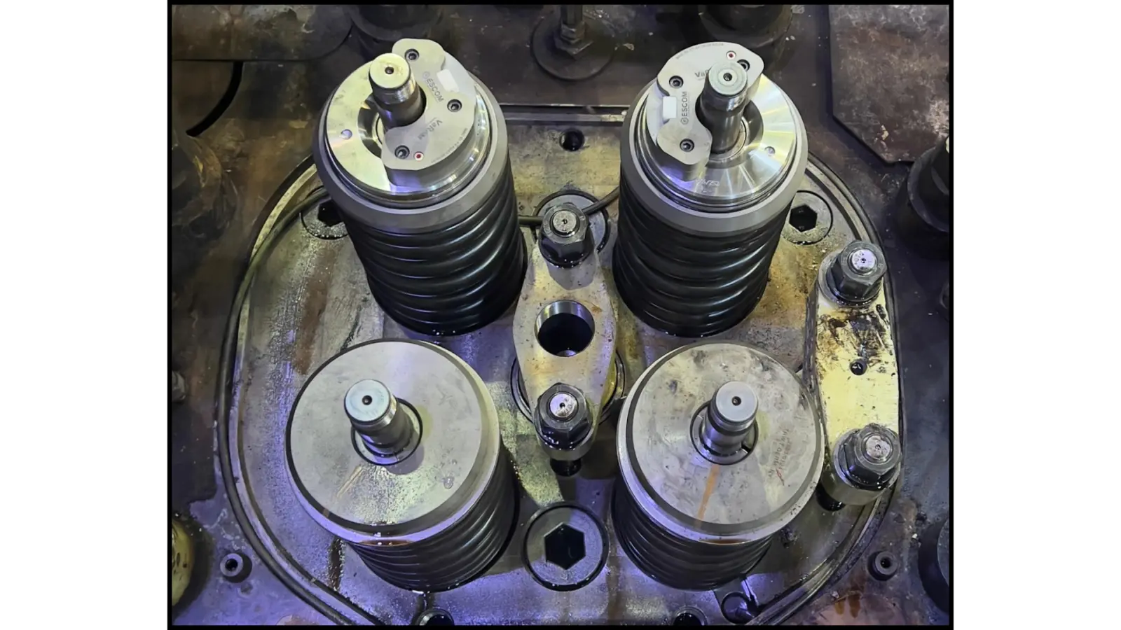 In the operational environment of Karpowership, the VaRoM Sensor is installed on the Valve.