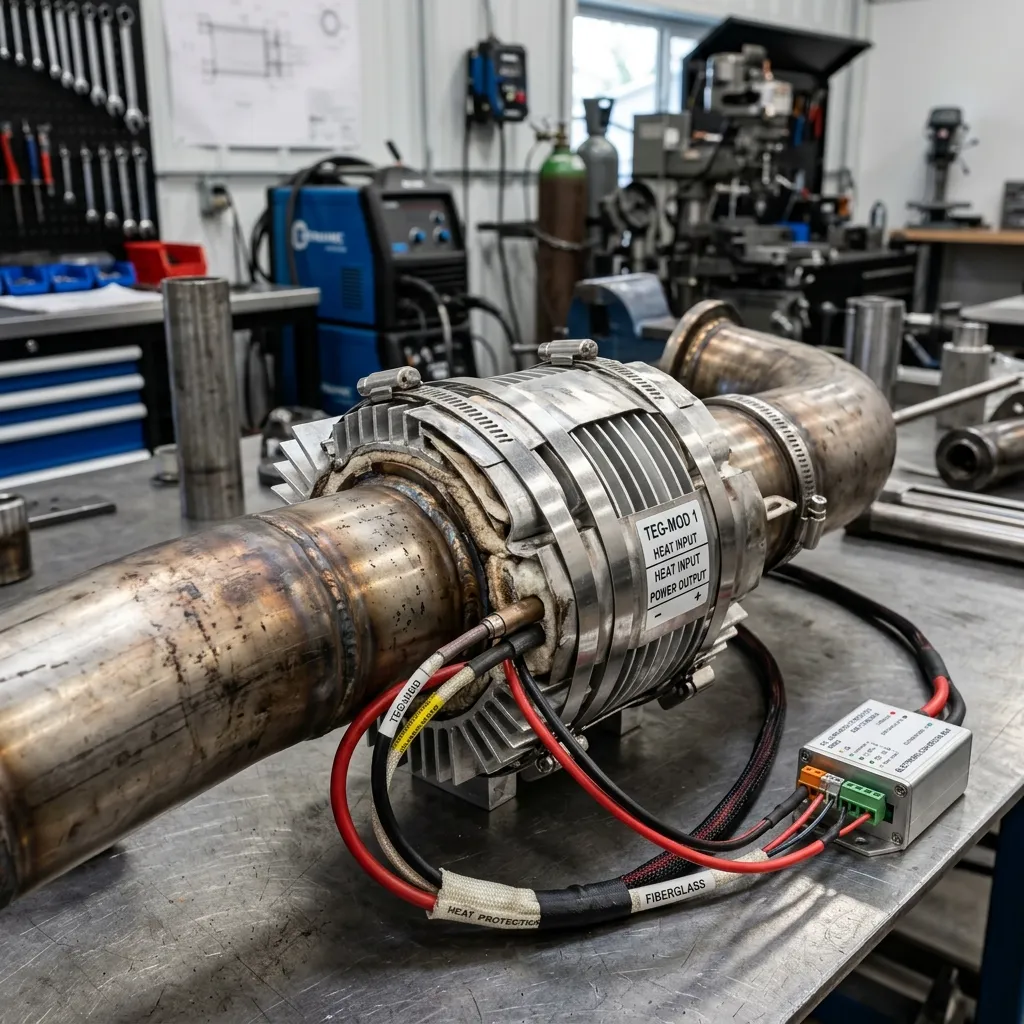 Thermal Energy Harvesting from Exhaust Waste Heat