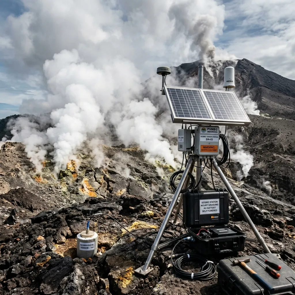 Thermal Energy Harvesting from Volcanic Heat