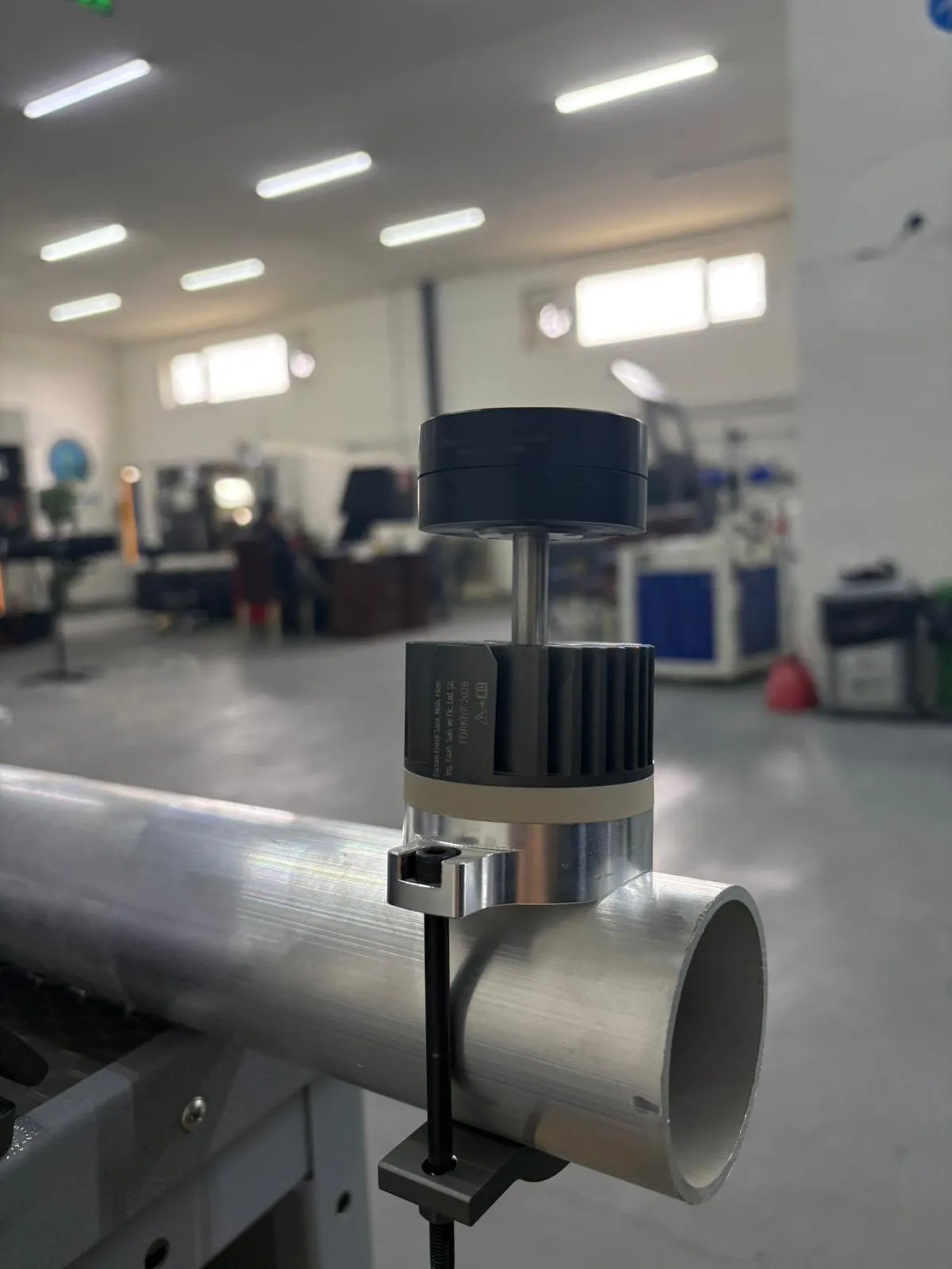 WiT-es U wireless batteryless temperature sensor industrial steam line field application