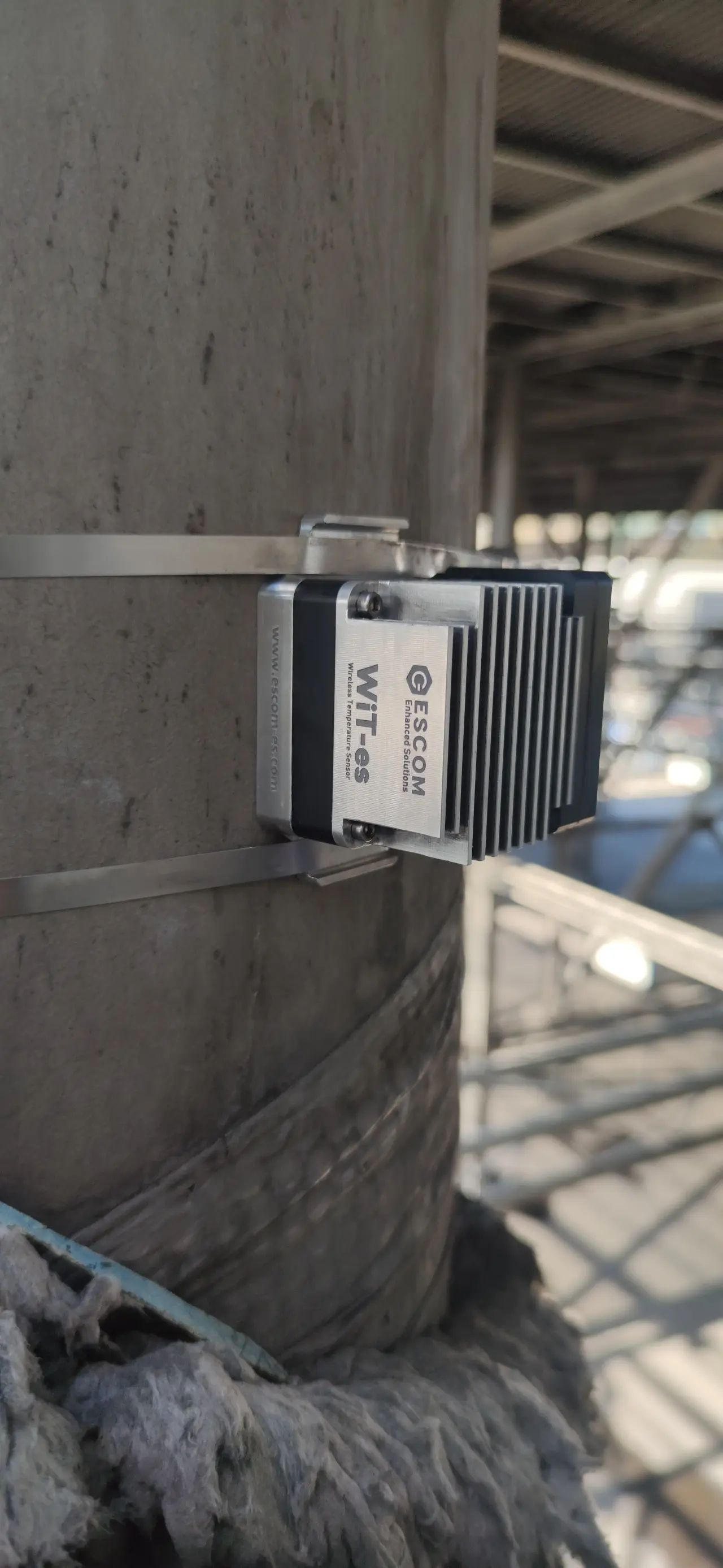 WiT-es Clip-on Wireless Batteryless Temperature Sensor Modular Design